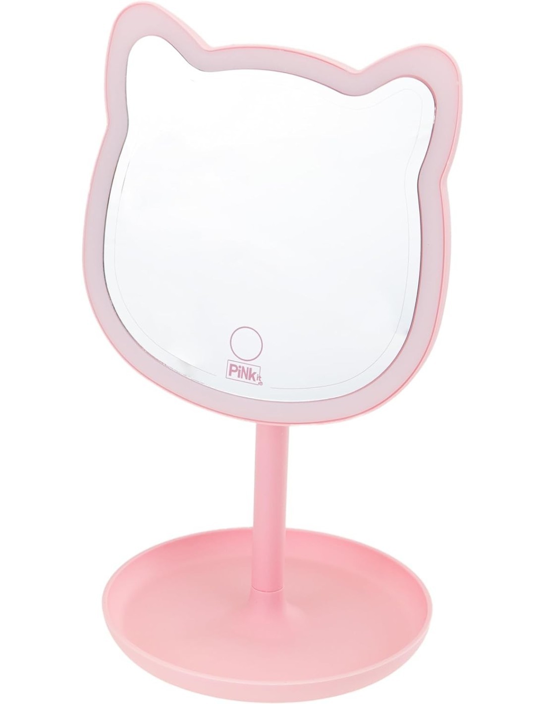 PINKIT Mirror – Specchio da Trucco a Forma di Gatto con Luce LED