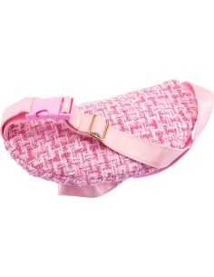 Girabrilla – Marsupio Tweed con Cuore in Paillettes Reversibili Assortiti