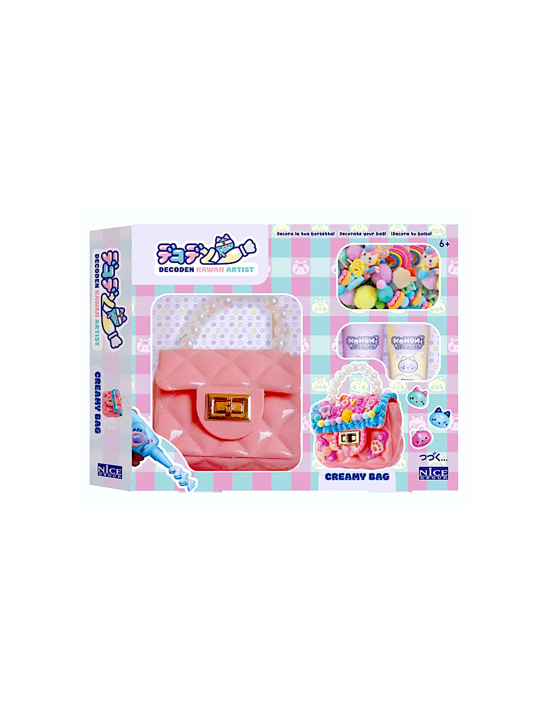 MOMOMI – Nice Group Decoden Cream Bag, Kit Creativo per Borsette