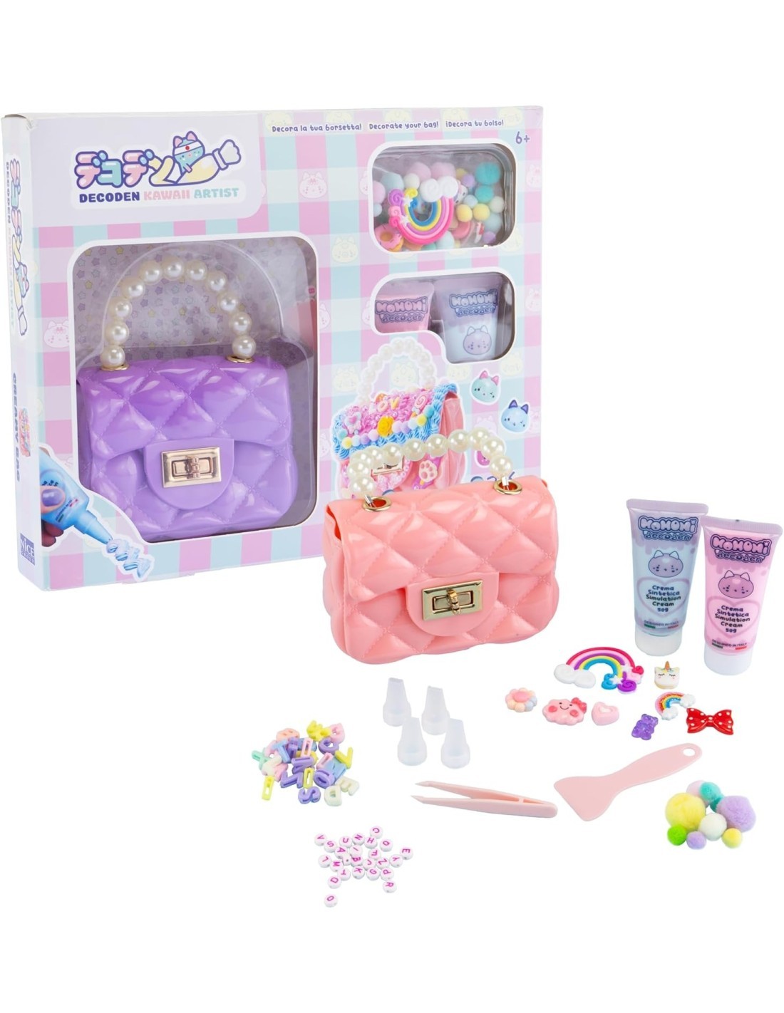 MOMOMI – Nice Group Decoden Cream Bag, Kit Creativo per Borsette