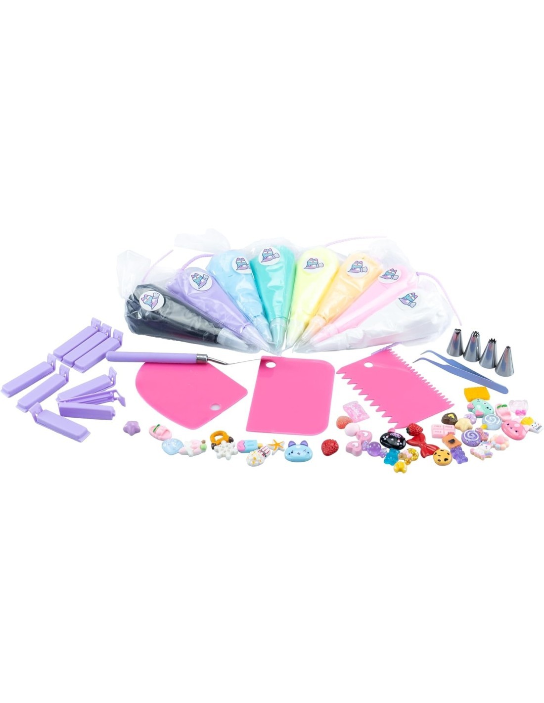 MOMOMI – Decoden Rainbow Cream Set per Decorazioni Kawaii