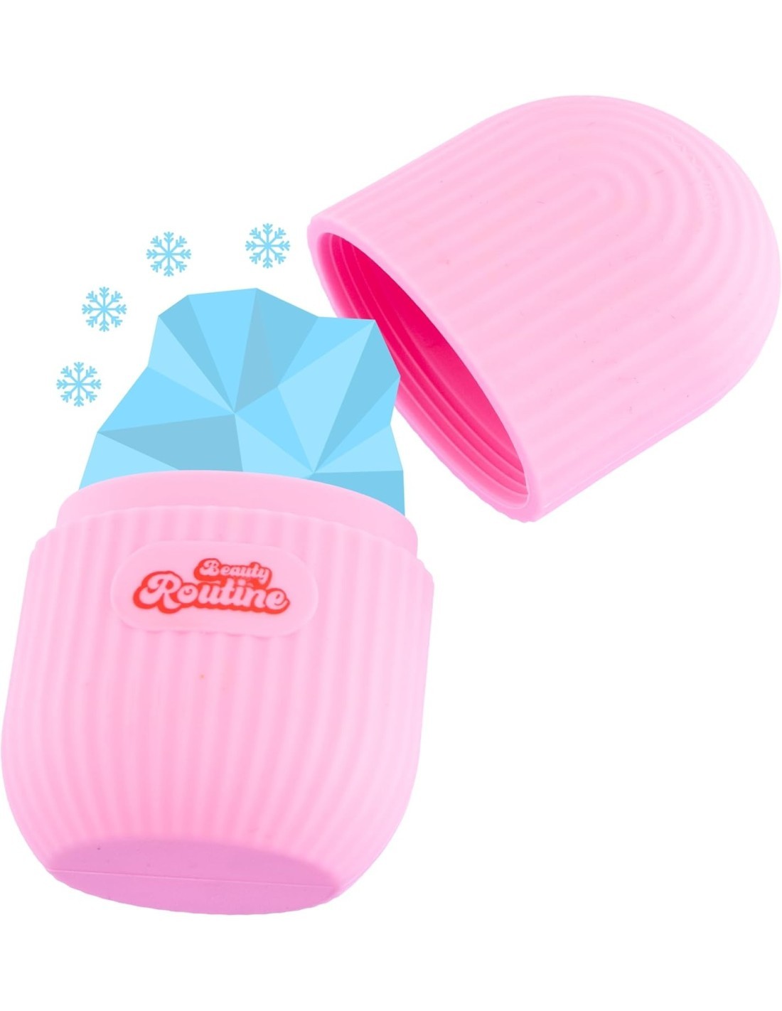 Skin Care Ice Maker – Rullo di Ghiaccio Rinfrescante per Viso e Collo