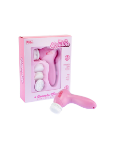 Beauty Routine Coccola Viso – Spazzola Skin Care con 4 Testine Massaggianti