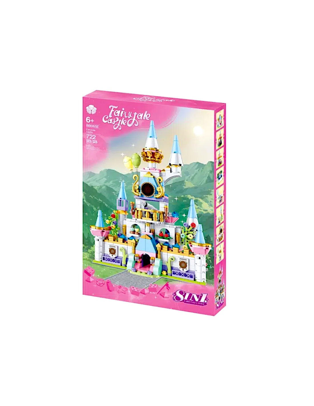 Fairytale Castle 8 in 1 -CASTELLO DELLE FIABE 722 PEZZI