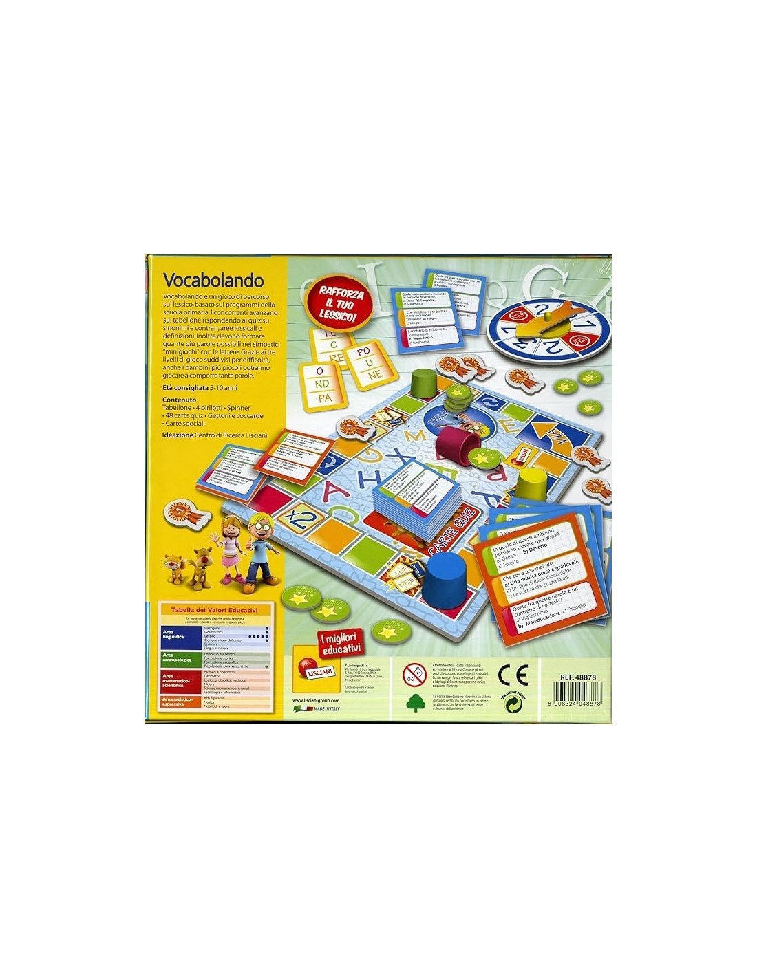 I'M A GENIUS VOCABOLANDO 48878 LISCIANI su TreG Ingrosso