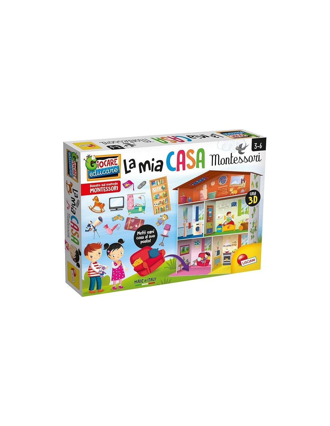 MONTESSORI LA MIA CASA DELLE PAROLE 72477 su TreG Ingrosso