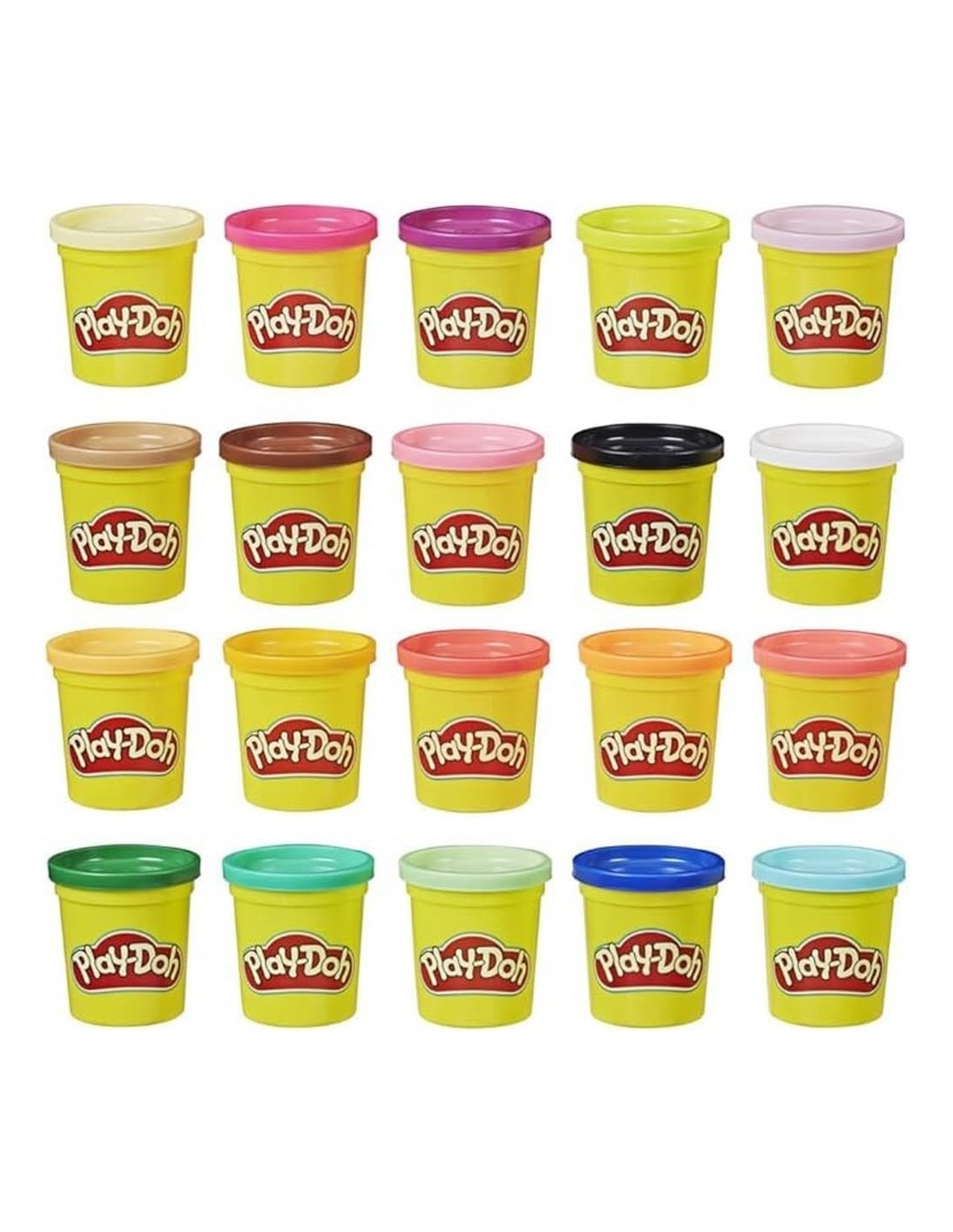 PLAYDOH SET 20 BARATTOLI A7924 su TreG Ingrosso