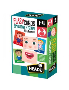FLASHCARDS MONTESSORI EMOZIONI E AZIONI IT23103 su TreG Ingrosso