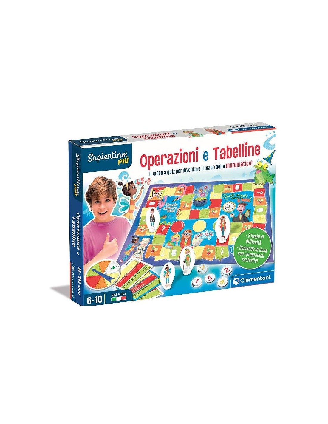 SAPIENTINO 16640 OPERAZIONI E TABELLINE su TreG Ingrosso