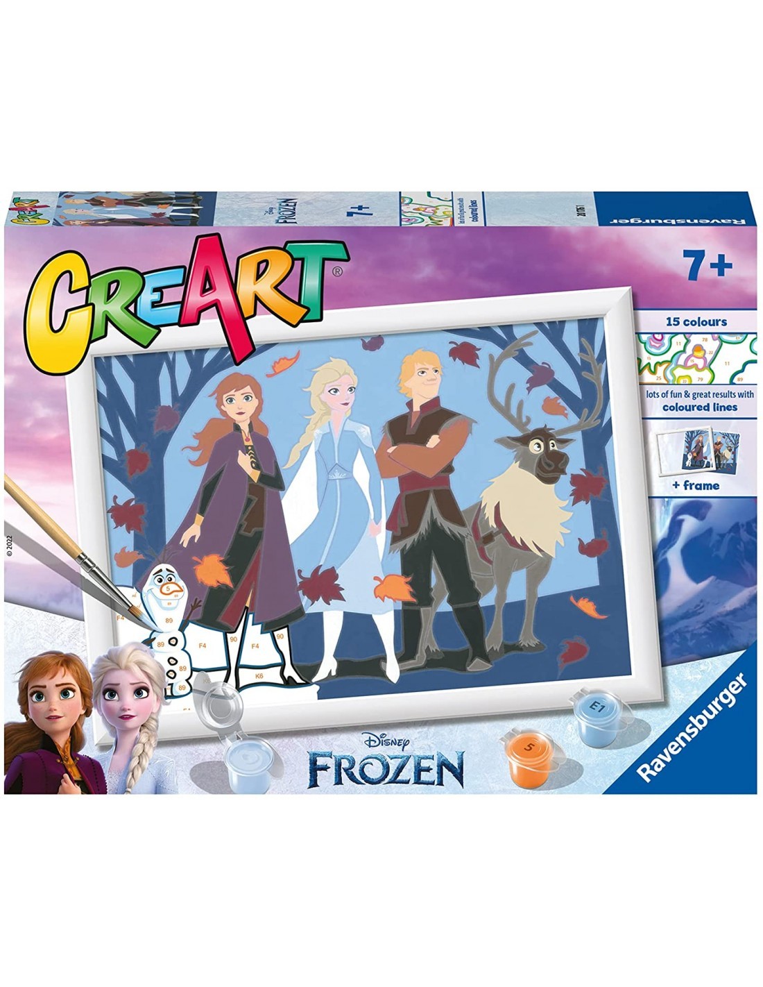 CREART 20176 24X18 FROZEN su TreG Ingrosso
