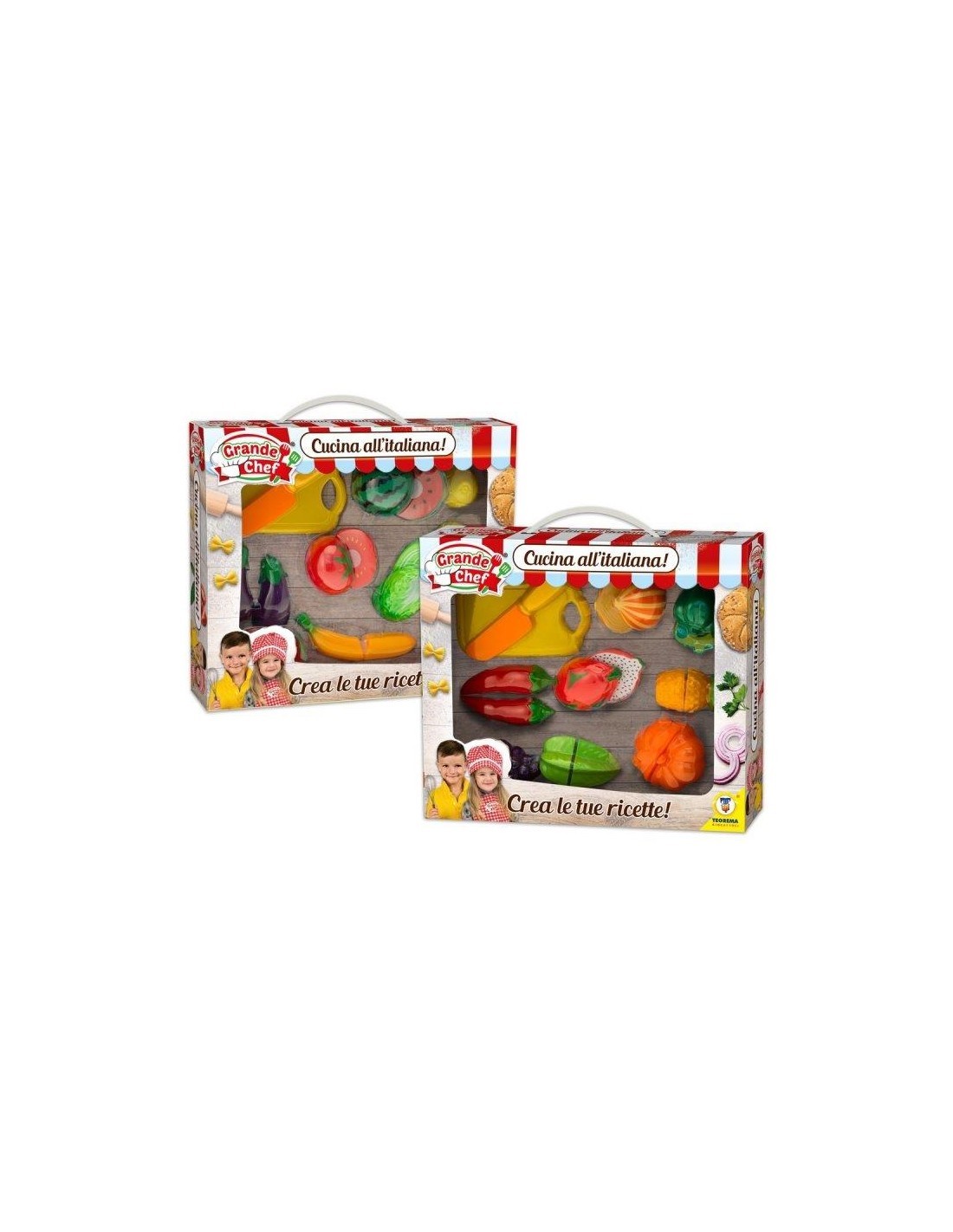 GRANDE CHEF 65534 SET FRUTTA E VERDURA su TreG Ingrosso