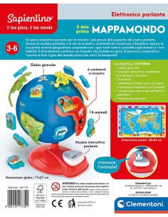 SAPIENTINO 17730 IL MIO PRIMO MAPPAMONDO su TreG Ingrosso