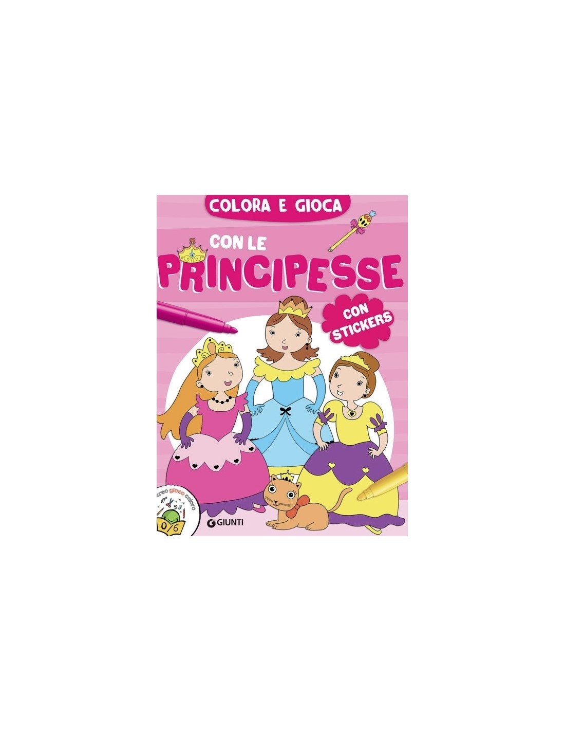82422X COLORA E GIOCA CON LE PRINCIPESSE su TreG Ingrosso