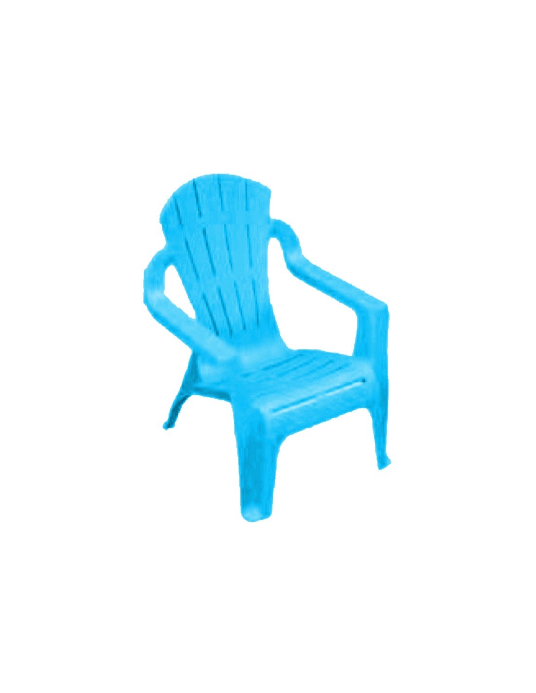 SEDIA BAMBINO 41330 AZZURRA CON BRACCIOLI su TreG Ingrosso