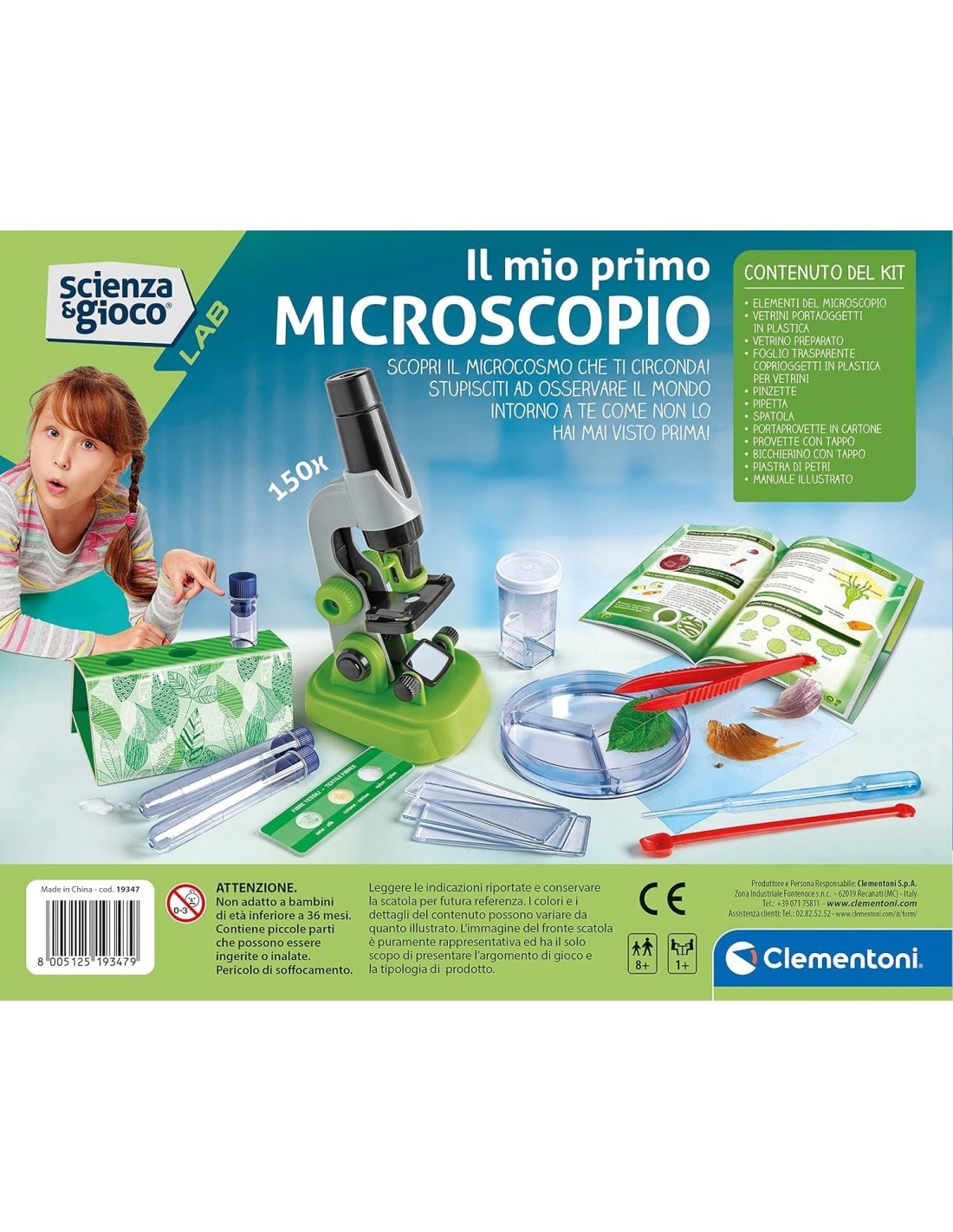 SCIENZA G.19347 IL MIO PRIMO MICROSCOPIO su TreG Ingrosso
