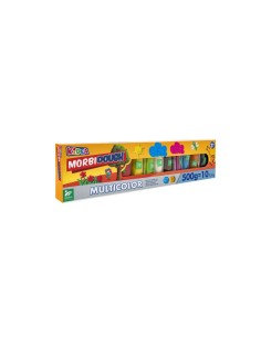 KIDEA 40412 CONF 10 TUBETTI 50GR PASTA MODELLABILE su TreG Ingrosso