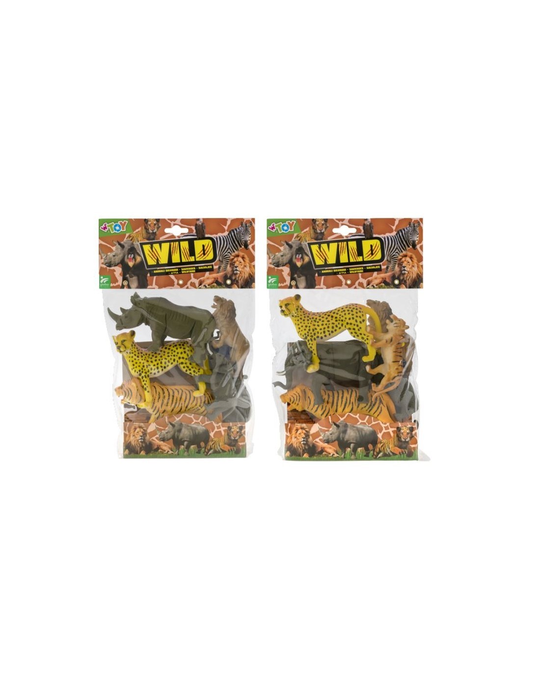 BUSTA ANIMALI 41710 6PZ ASSORTITO su TreG Ingrosso