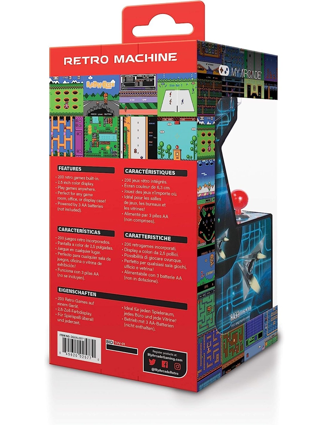 RETRO MACHINE 200 GIOCHI IN 1