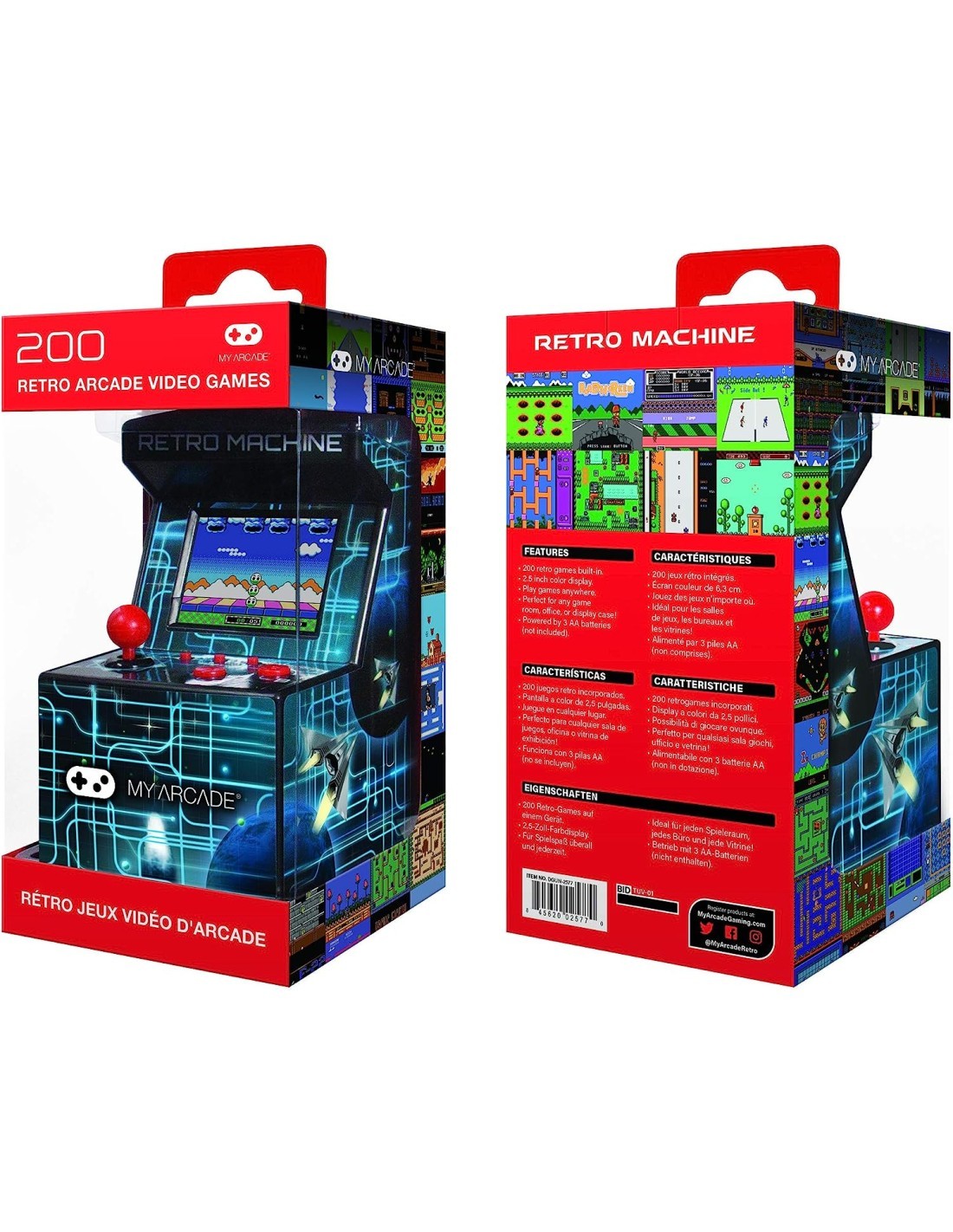 RETRO MACHINE 200 GIOCHI IN 1