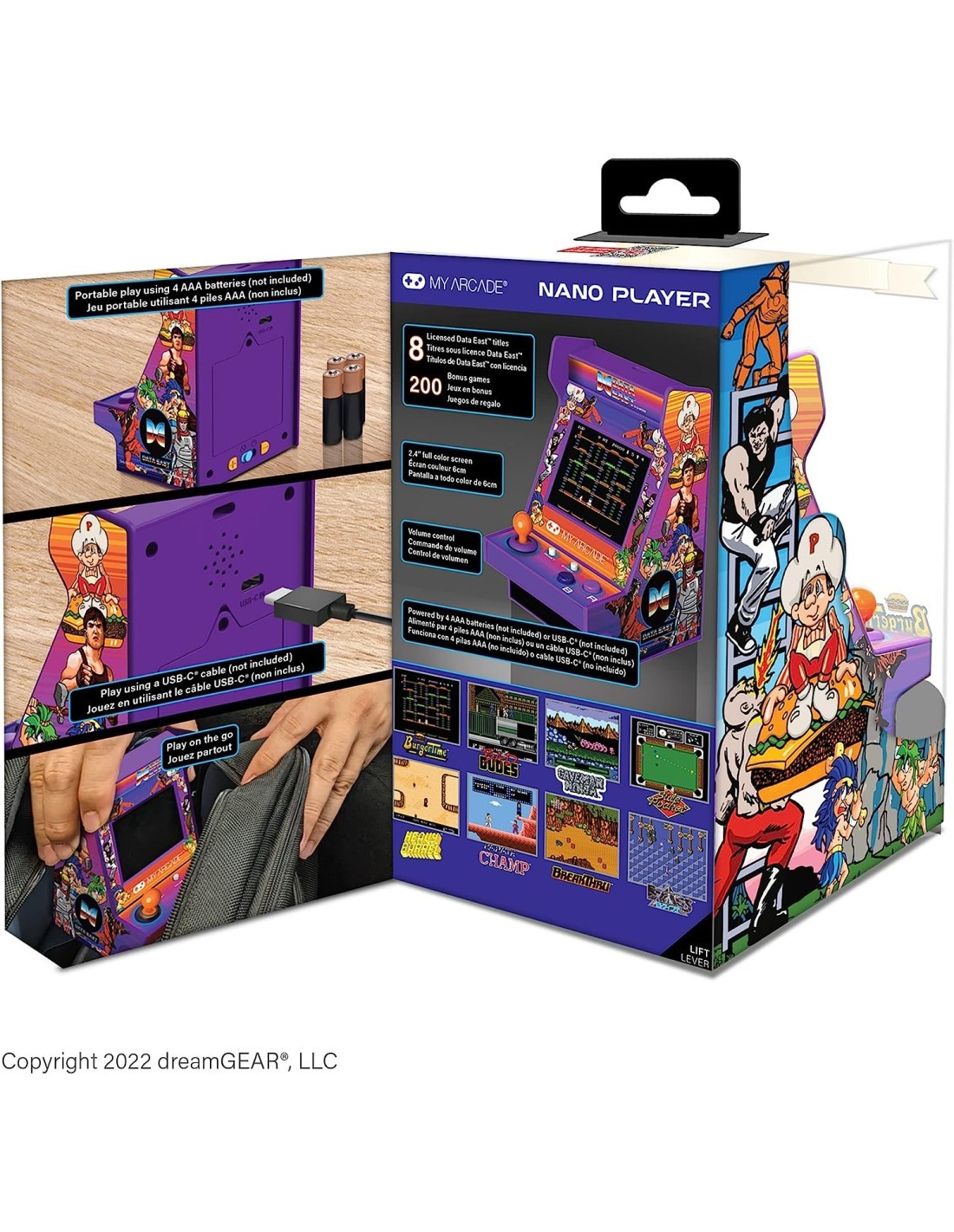 My Arcade Data East Hits NANO PLAYER 208 GIOCHI