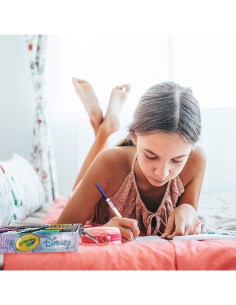 VALIGETTA, FROZEN 2, SET CREATIVO CON PENNARELLI, MATITE E PASTELLI