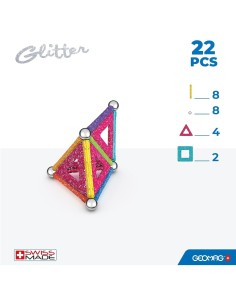 GEOMAG 534 COSTRUZIONI GLITTER 22PZ