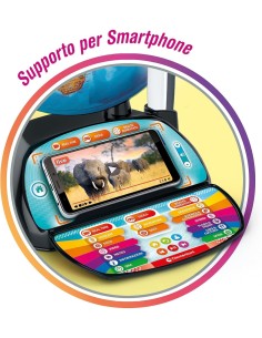SAPIENTINO CLEMENTONI ESPLORAMONDO REAL TIME GIOCO EDUCATIVO PER BAMBINI 2