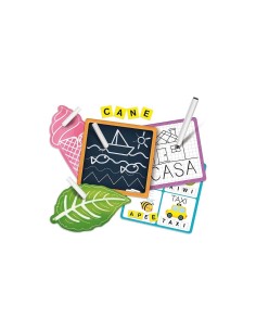 Montessori, Lavagne Educative, Lavagna con Gessetti, Scrivi e Cancella, Magnetica, Attività Educative - Lisciani