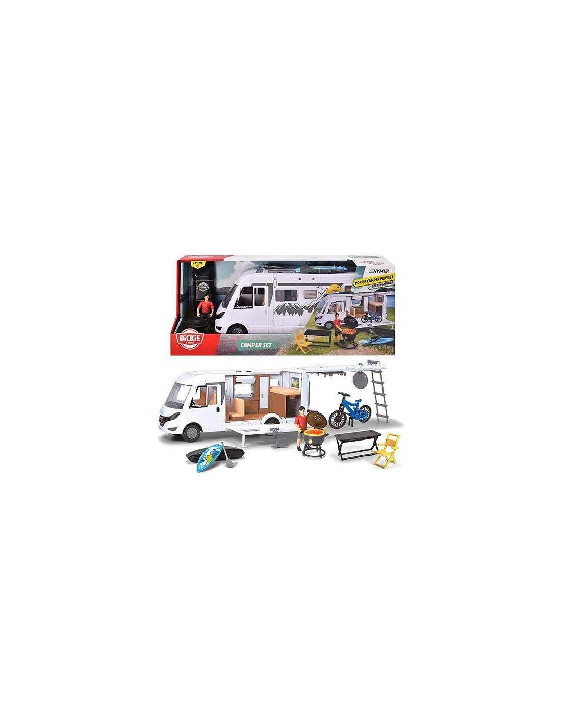 CAMPER 203837021 CON PERSONAGGI E ACCESSORI su TreG Ingrosso