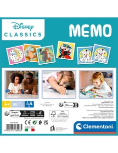 DISNEY  MEMORY GAME CLEMENTONI