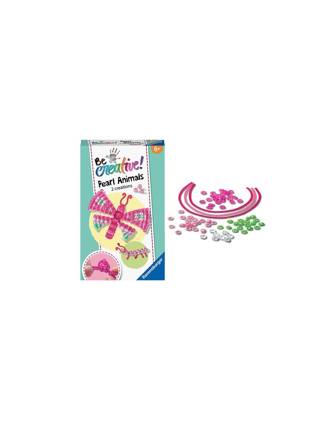 BE CREATIVE 18249 PEARL ANIMALS FARFALLA