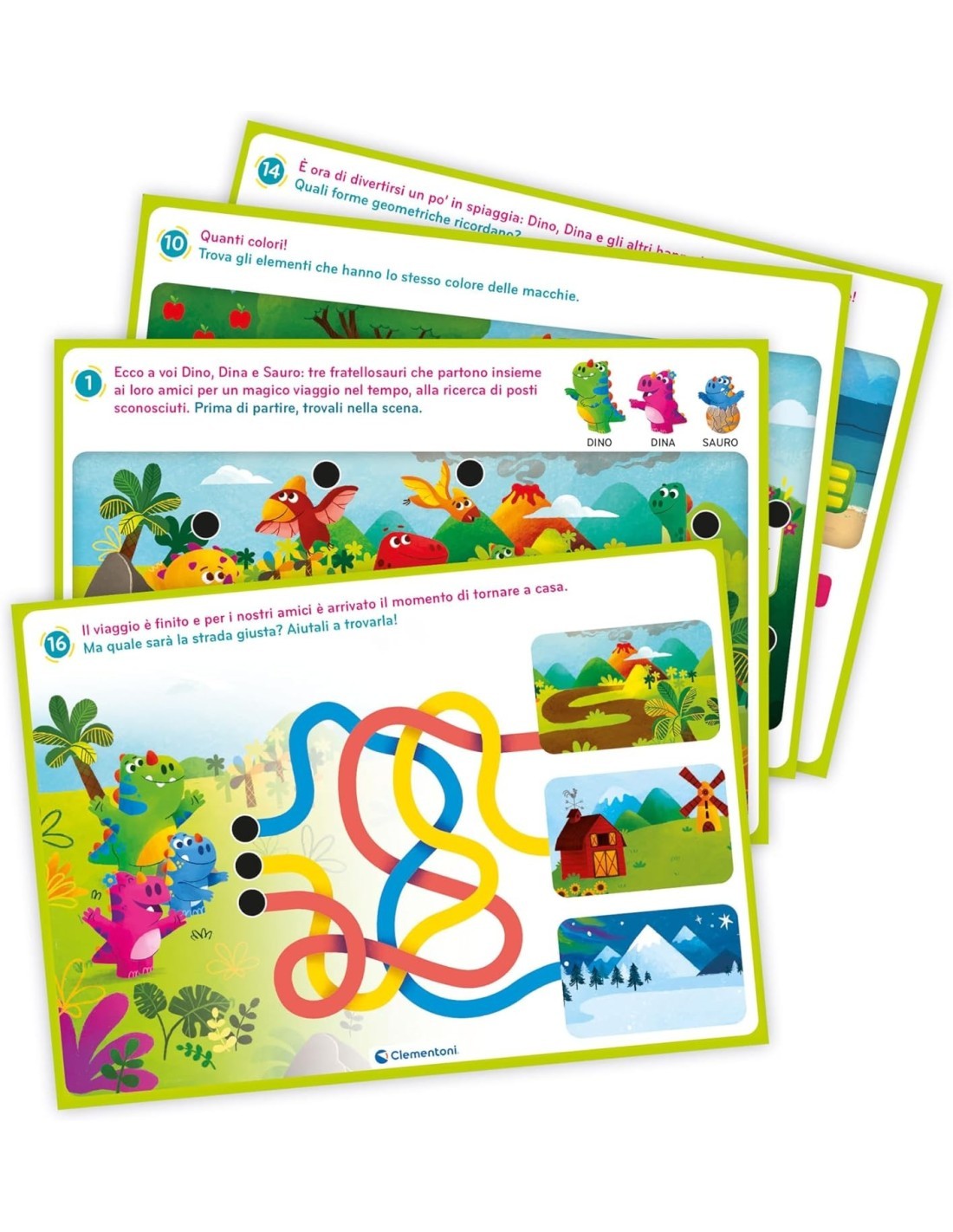 SAPIENTINO CLEMENTONI VADO AL NIDO PENNA INTERATTIVA GIOCO EDUCATIVO PER BAMBINI