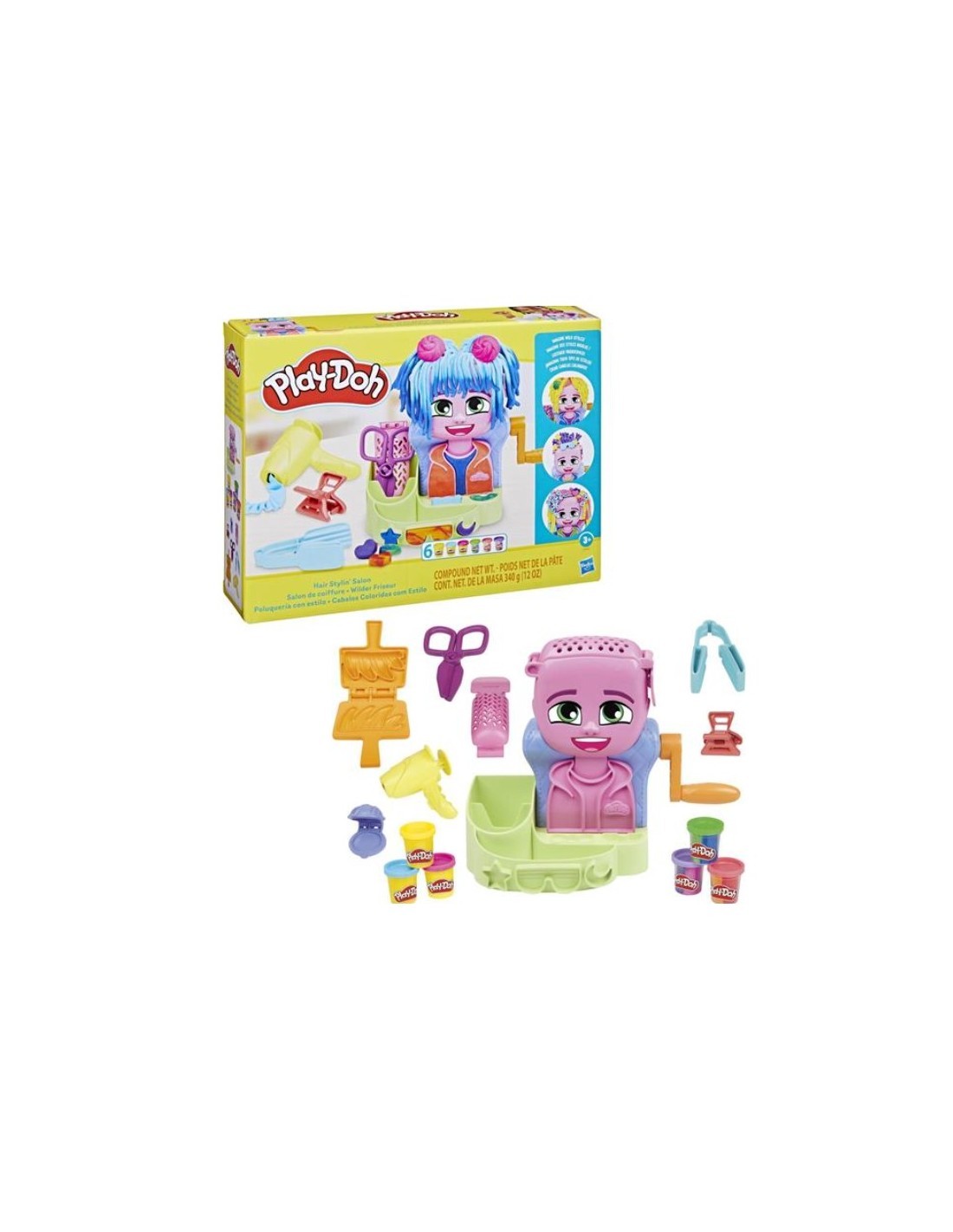 PLAYDOH F8807 HAIR STYLIN SALON