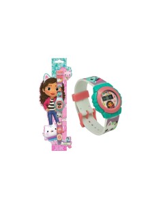 Rocco Giocattoli, Gabby Orologio Digitale, orologio per bambini, cinturino in plastica