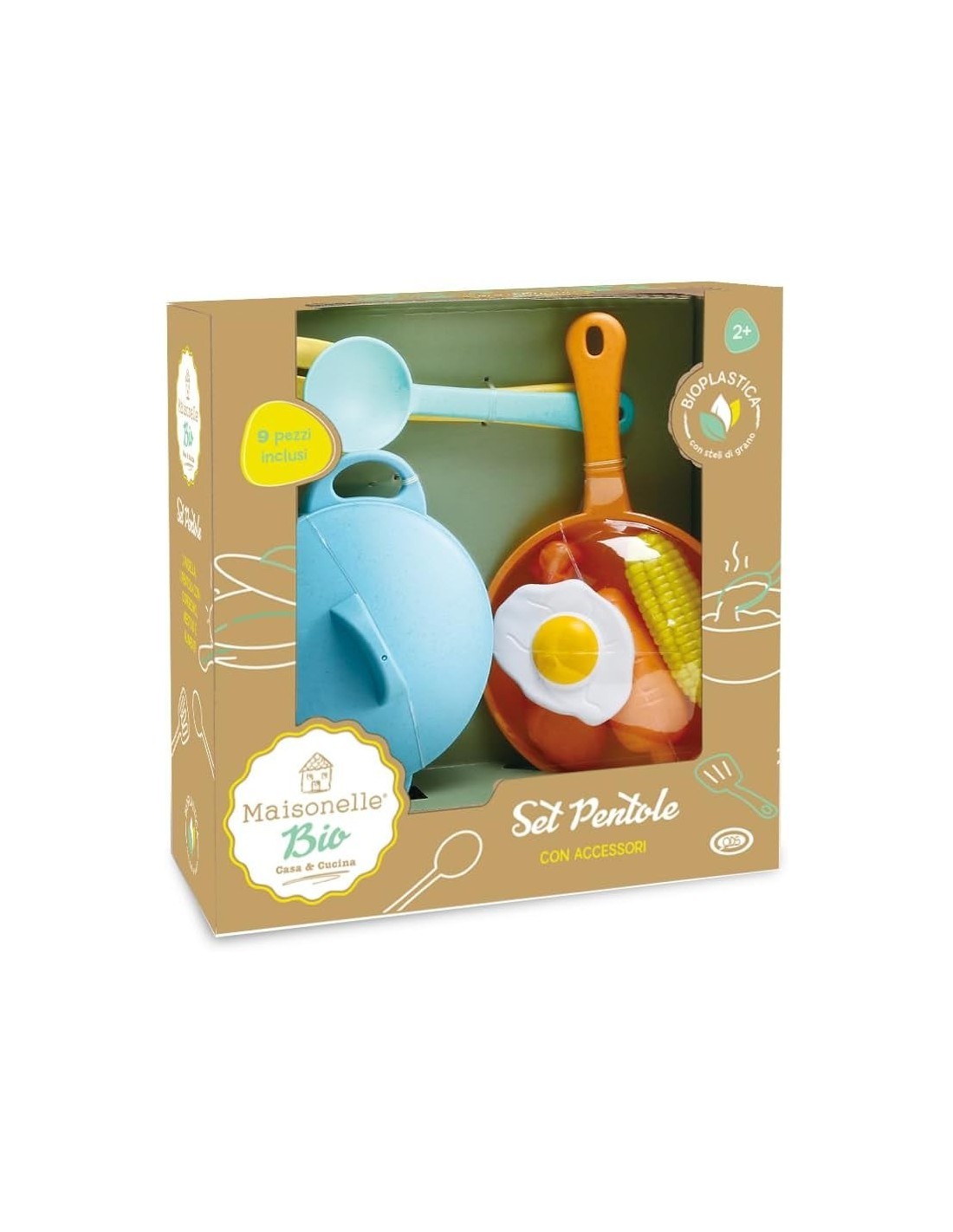 SET PENTOLE, GIOCO BAMBINI, MAISONELLE 53011