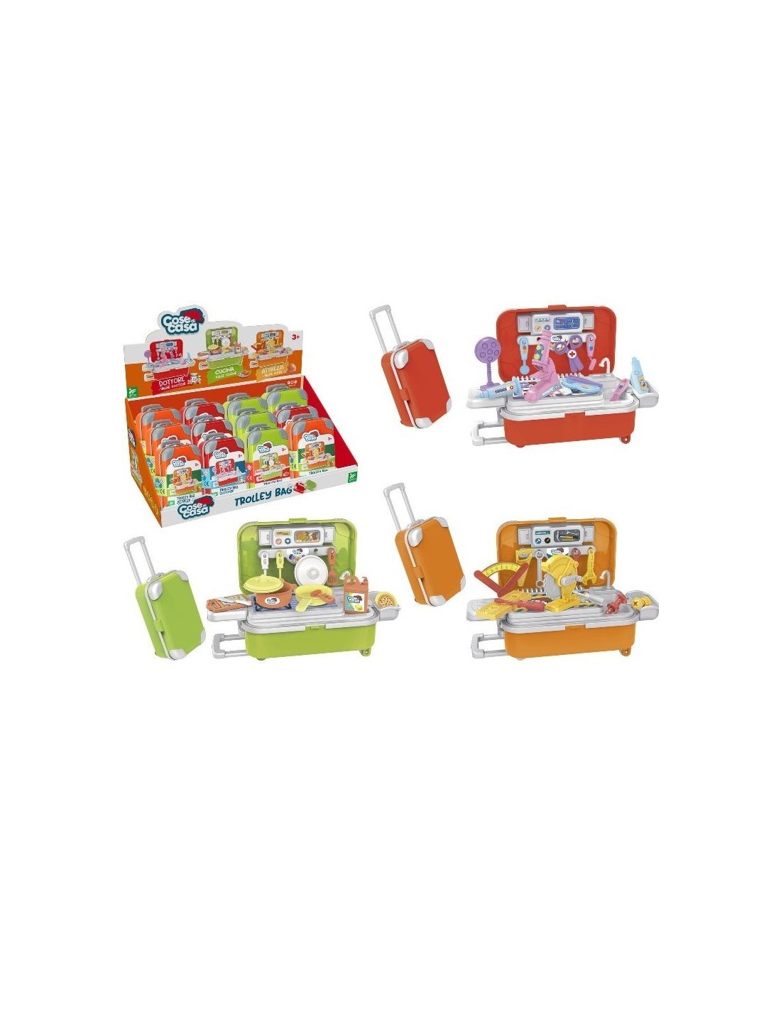 TROLLEY 42240 MINI 12PZ ASSORTITO