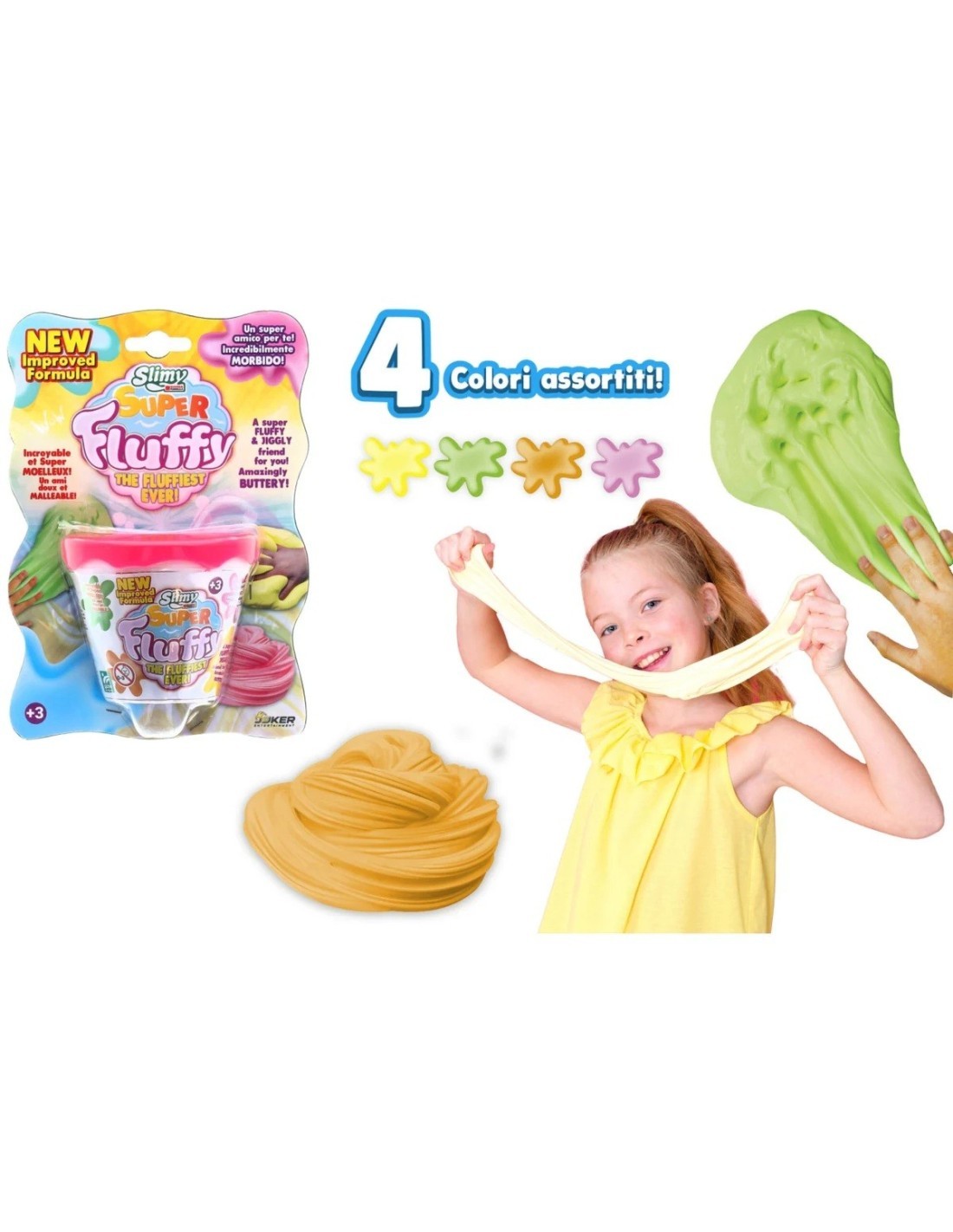 SLIMY SUPER FLUFFLY 100GR ASSORTITO