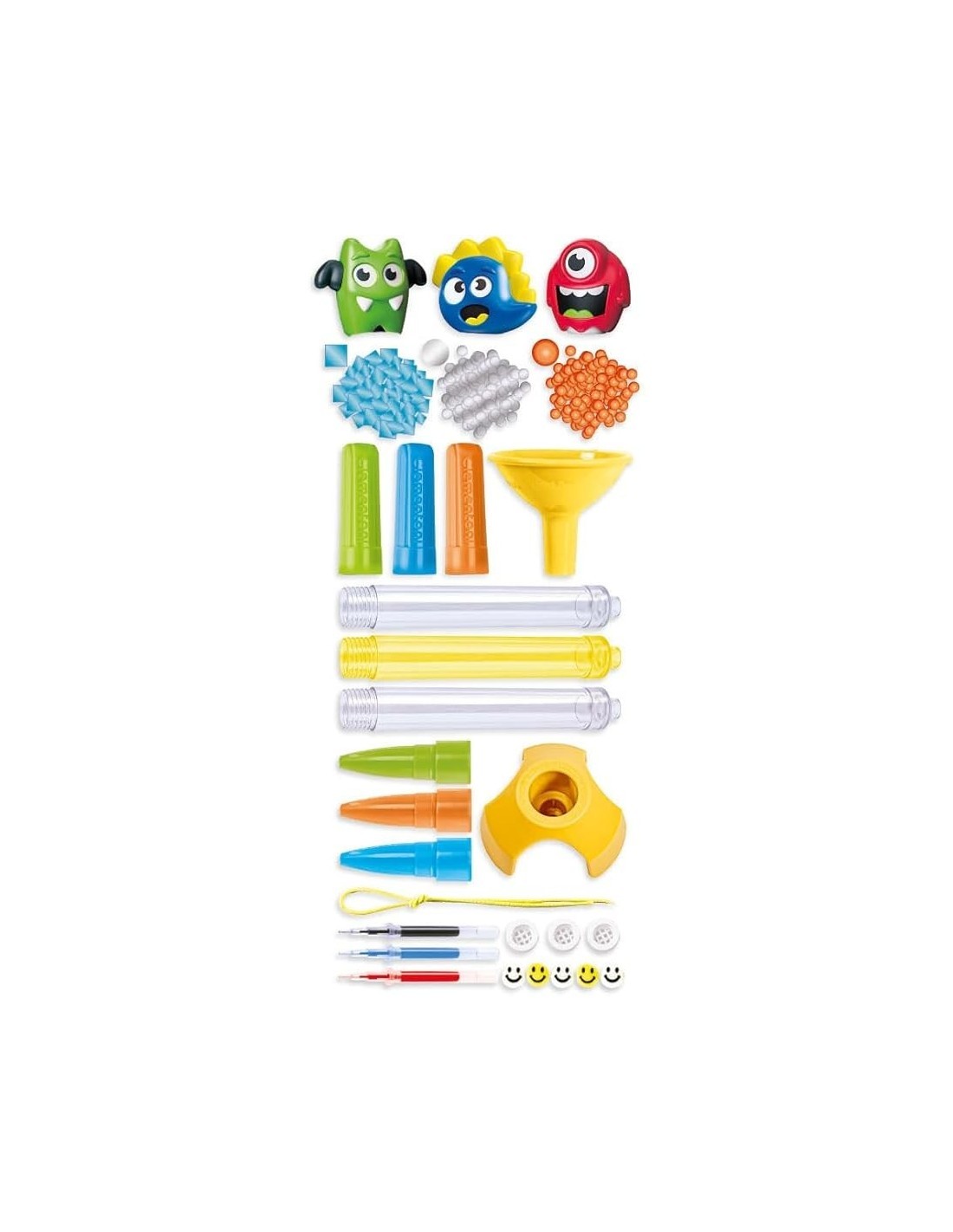 IDEA CLEMENTONI PER CREAZIONI CON PENNE MOSTRUOSE PER BAMBINI