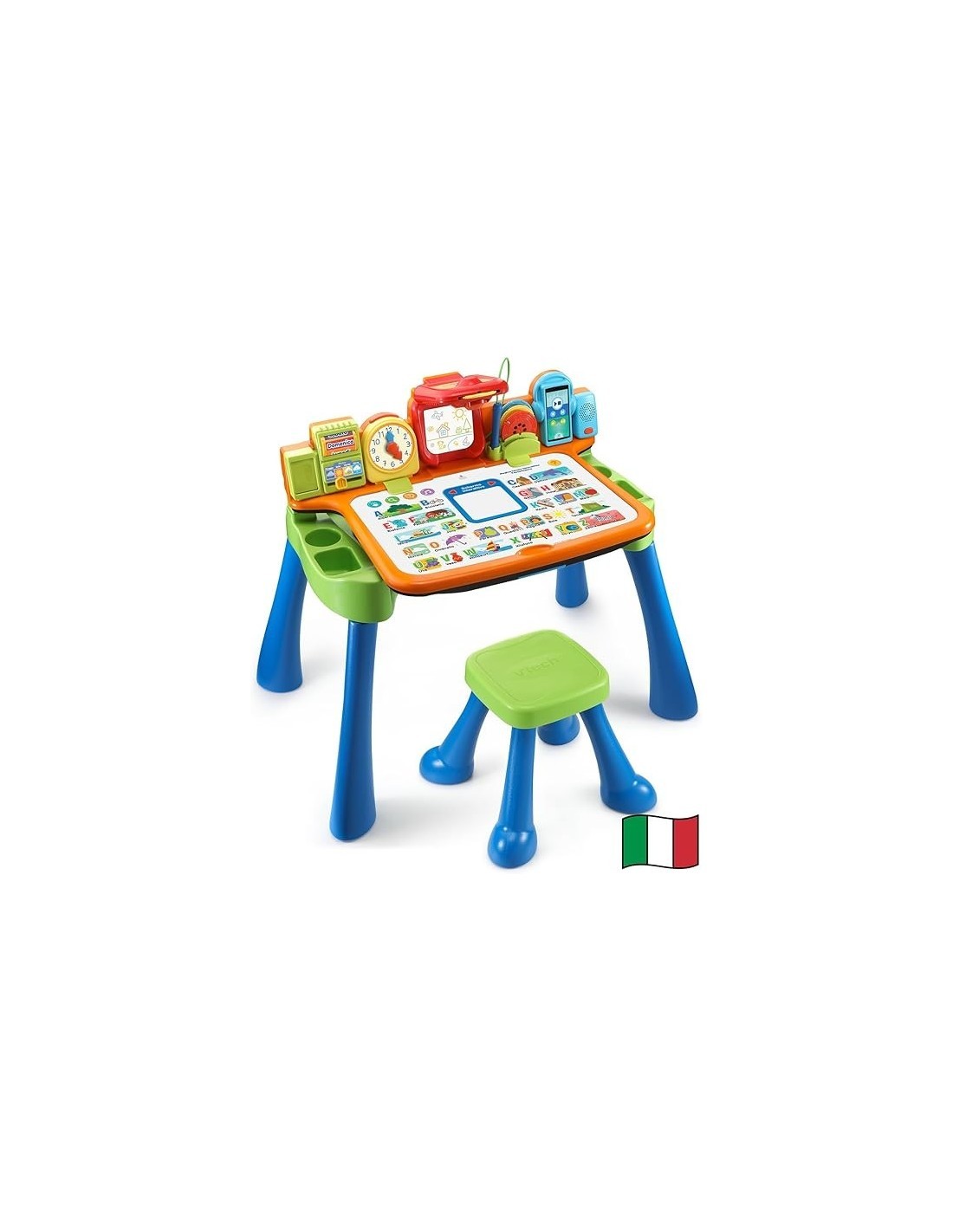VTech Magico Tavolo Interattivo ToccaImpara - Tavolo Multiattività 5 in 1 per Bambini 3-6 Anni