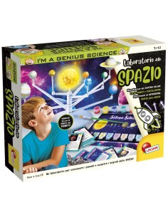 I'M GENIUS LABORATORIO DELLO SPAZIO, MODELLINO SISTEMA SOLARE, COLORI, CARDS, POSTER, MANUALE ILLUSTRATO