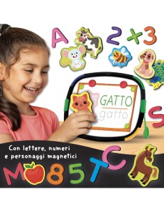 CAROTINA LAVAGNA MAGNETICA EDUCATIVA, LINGUAGGIO E COMUNICAZIONE, SCUOLA DI SCRITTURA