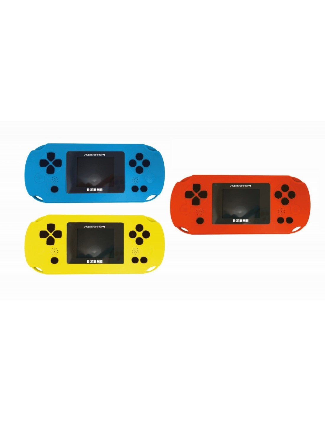 CONSOLE VIDEOGAME PORTATILE RADIOCOM 50066 EGAME CON 256 GIOCHI INTEGRATI HORIZON, ASSORTITO