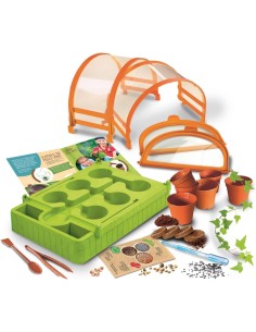SCIENZA E GIOCO CLEMENTONI,  LA MIA SERRA, LABORATORIO DI BOTANICA, BAMBINI 7+ ANNI, SEMI BIOLOGICI, GIOCO EDUCATIVO
