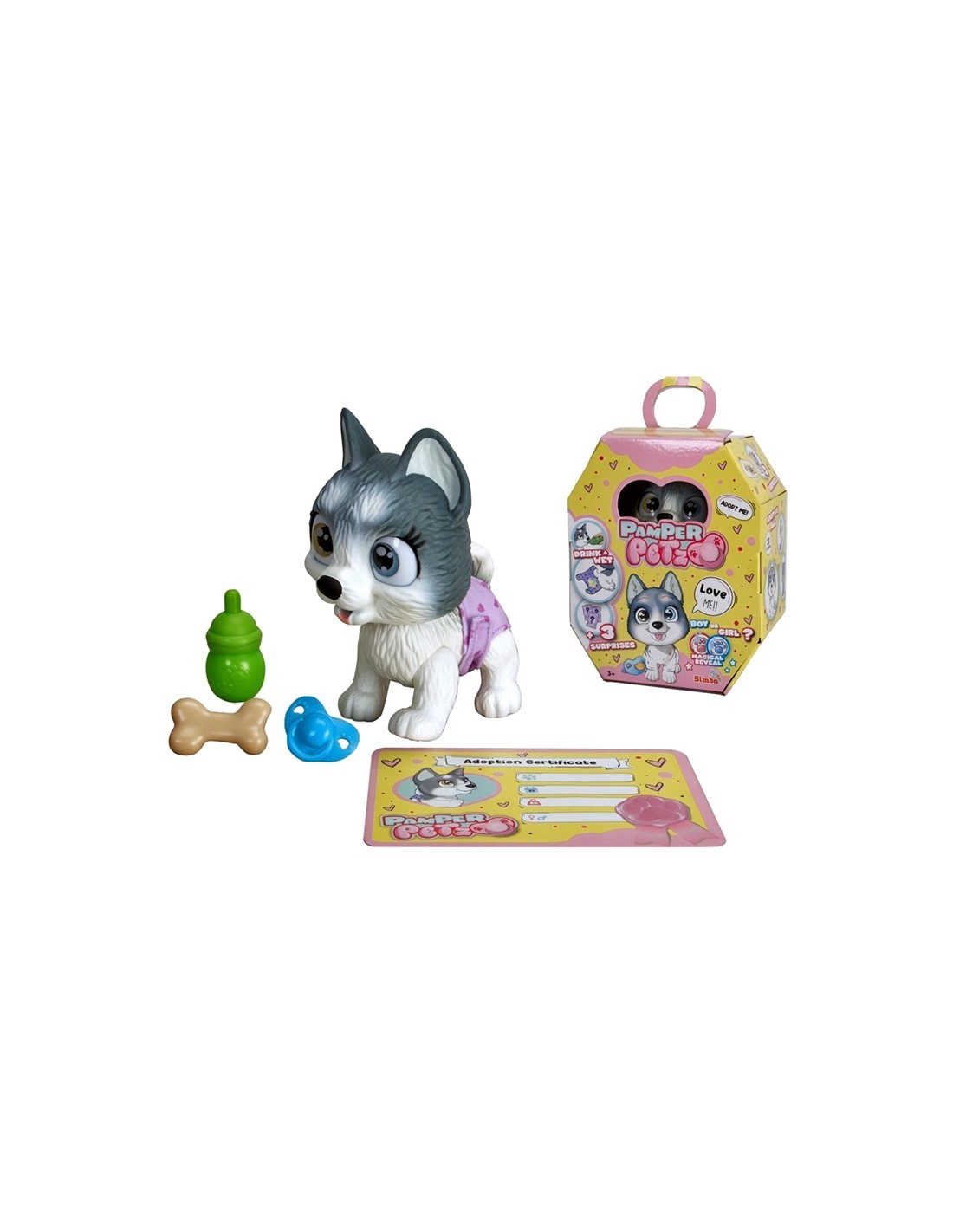 PAMPER PETZ 105950135 HUSKY 15CM
