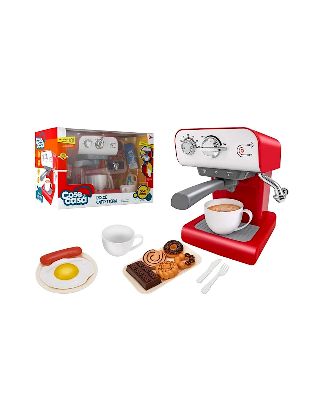 MACCHINA CAFFE'42457 FUNZIONI REALI CON ACCESSORI