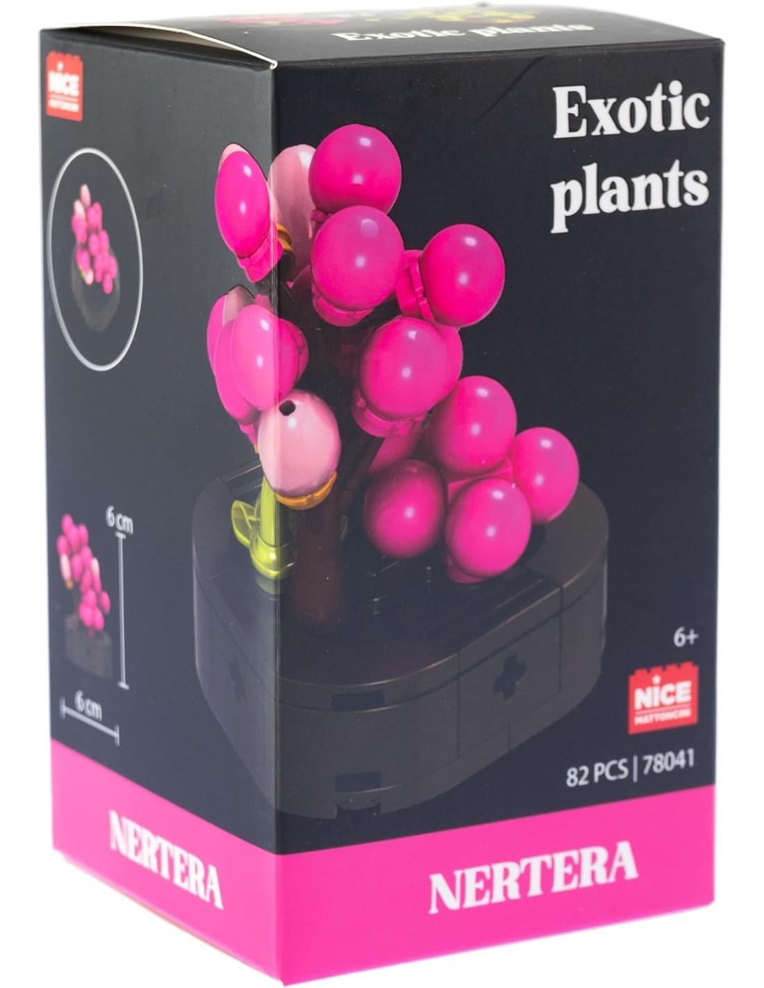 Nice Mattoncini Exotic Plants – Set Costruzione Piante Esotiche Assortite