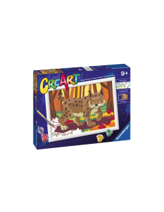 CREART 23724 24X18 LINCE DELLA FORESTA