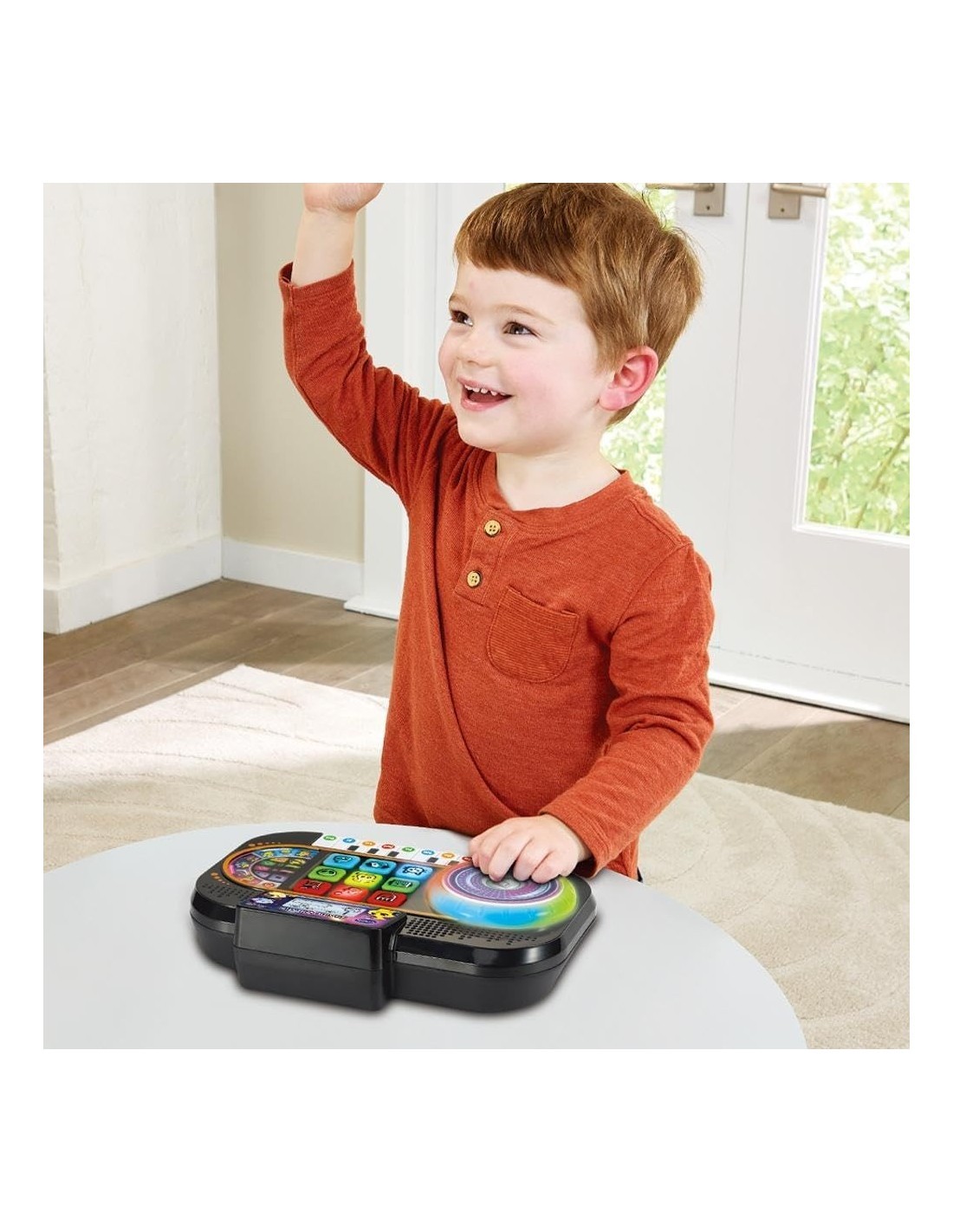 VTech Junior DJ Mix - Console da DJ Interattiva per Bambini 3-7 Anni