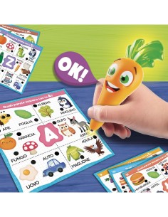CAROTINA PRIMA MAESTRA ABC, PENNA PARLANTE, SCHEDE INTERATTIVE, ALFABETO