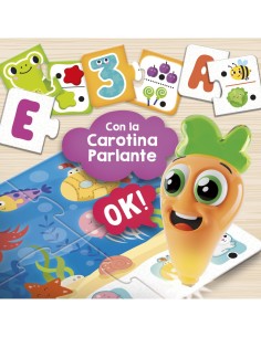 CAROTINA BABY, 20 GIOCHI EDUCATIVI CON PENNA PARLANTE